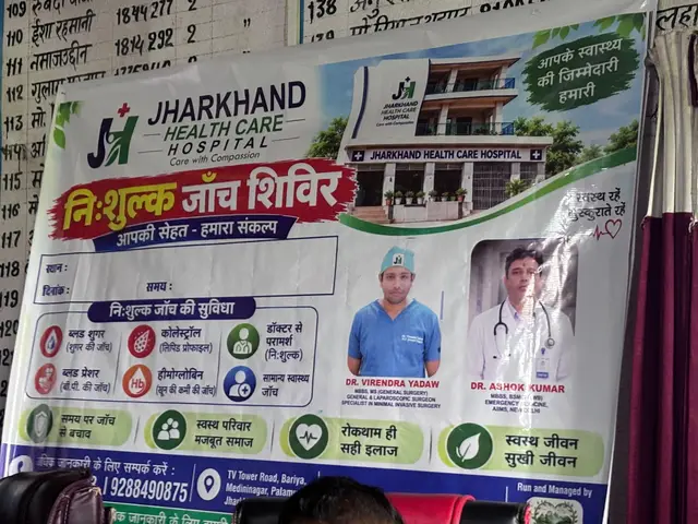 Free check-up camp – tests available