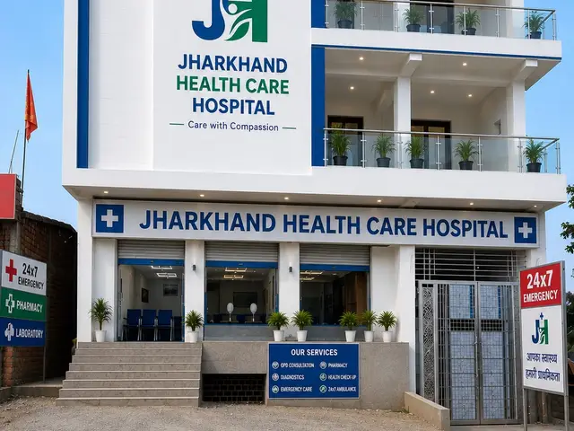 Hospital front view